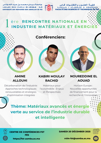 Affiche Conf&eacute;rence RNIME 2025